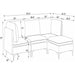 Upholstered Modular Sectional & Tall Legs Home Essentials