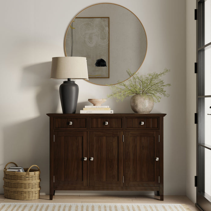 Acadian - Entryway Storage Cabinet - Brown Simpli-Home