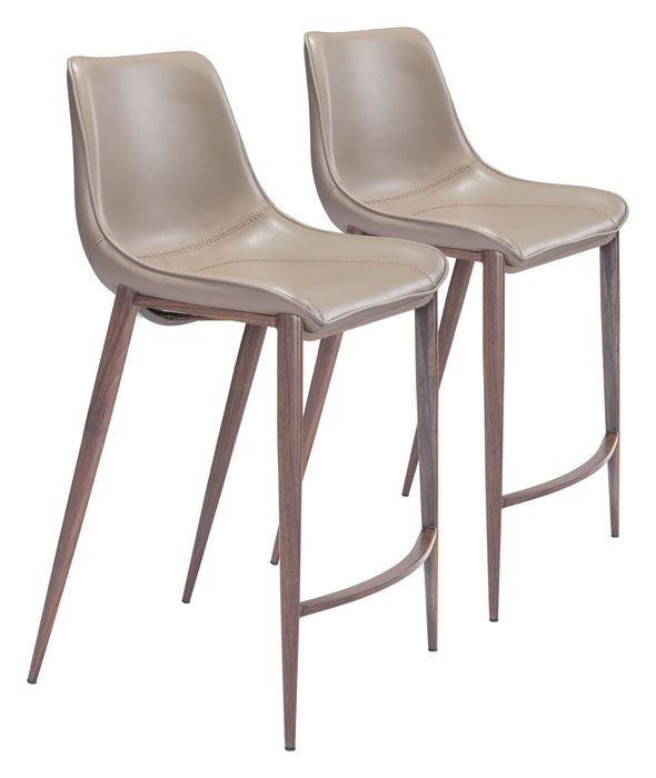 Magnus - Counter Stool (Set of 2) Zuo Modern