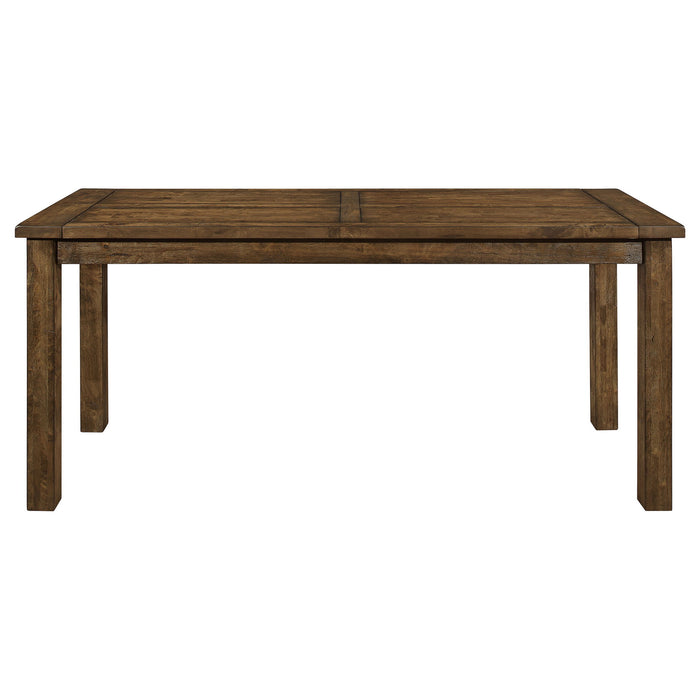 Amarillo - Rectangular Counter Height Dining Table - Rustic Brown Furniture Max