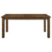 Amarillo - Rectangular Counter Height Dining Table - Rustic Brown Furniture Max