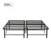 California King Size Bed Base, Mattress Foundation Bed Frame, Bedroom Furniture - Black Home Essentials