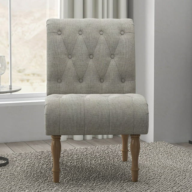 Upholstered Accent Chair For Living Room Bedroom Chairs Lounge Chair With Wood Legs