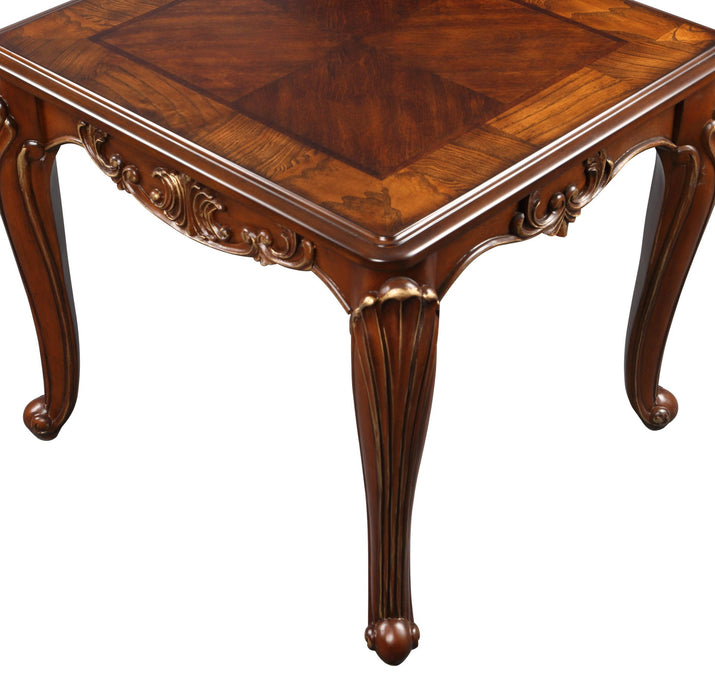 Montecito - Wood End Table - Dark Brown