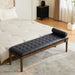 Upholstered End Of Bed Bench With Headrest Home Essentials