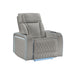 Electra - Power Recliner With Power Headrest, Massage, LED Lighting And USB Control Matrix Furniture Group
