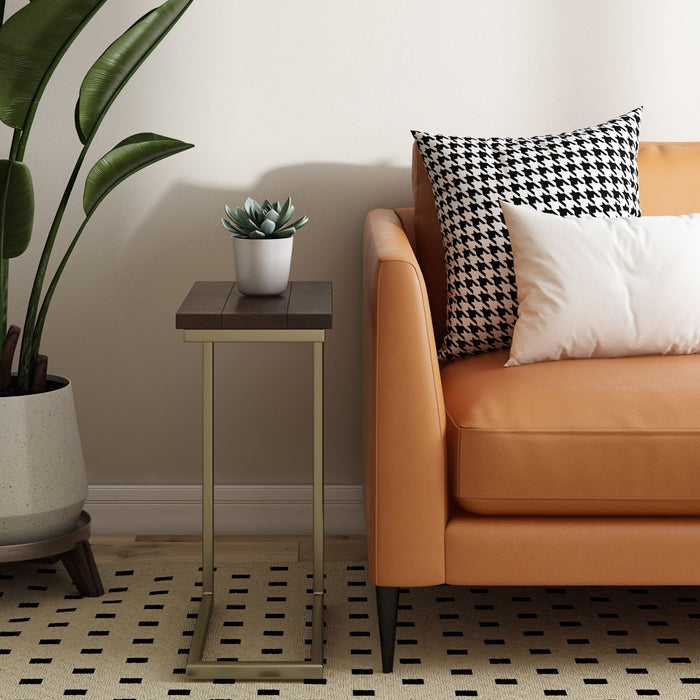 Skyler - C Side Table Handcrafted Simpli-Home