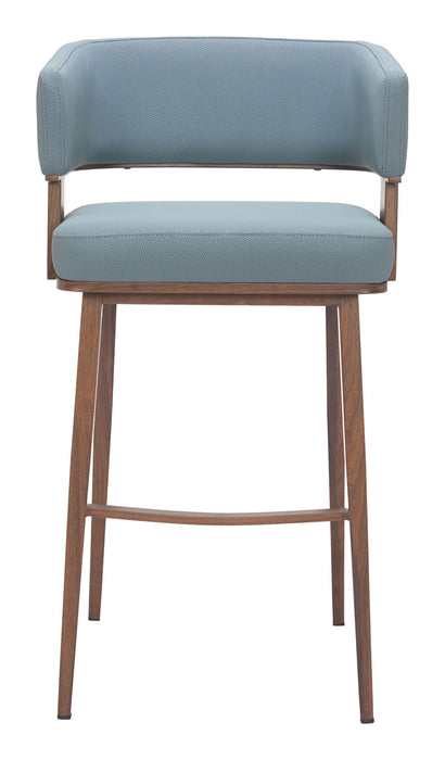Poise - Barstool - Blue Zuo Modern