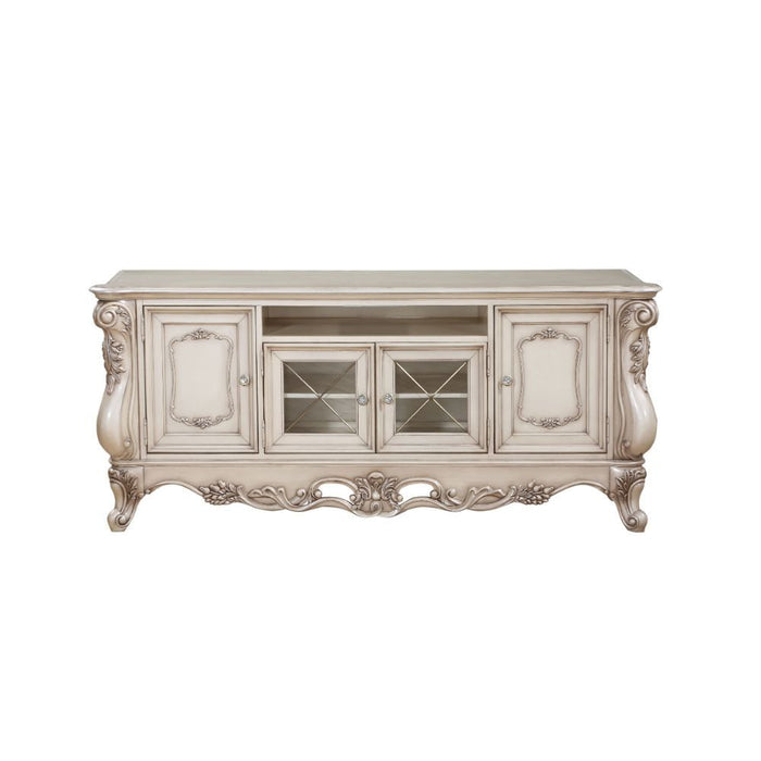 Gorsedd - TV Stand - Golden Ivory ACME