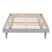 Modern Floating Platform Bed Frame Home Essentials