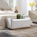 Upholstered Storage Bench With Safety Hinge Home Essentials