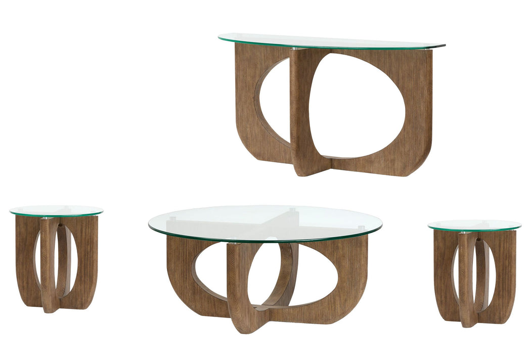 Lainey - Round Cocktail Table Set Magnussen Furniture