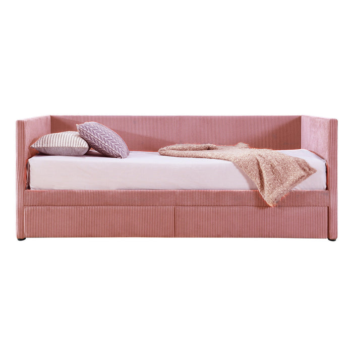 Daybed With Two Drawers And Wood Slat Halcyon Home