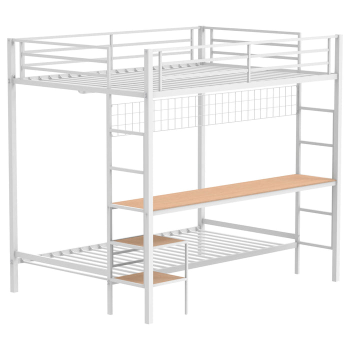 Barham - Workstation Bunk Bed With Integrated Desk Furniture Max