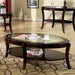 Contemporary Table With Open Lower Shelf Home Essentials
