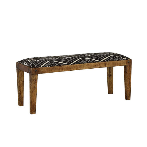 Upholstered Bench - Black Furniture Max
