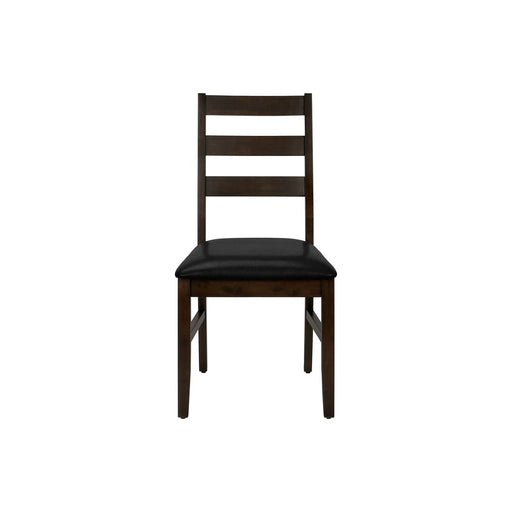 Dining Chair, Dining Room, Side, Upholstered, Transitional (Set of 2) - Black 8th Street