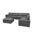 Upholstered Large Seating Modular Sectional Home Essentials