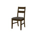Dining Chair, Upholstered, Side, Dining Room, Transitional (Set of 2) - Brown 8th Street
