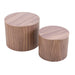 Handcrafted Nested Table Set, 2 Pieces Home Essentials