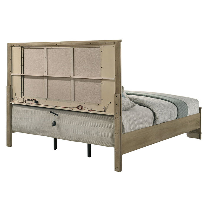 Lakkari - Bed With LED ACME