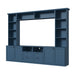 Farmhouse Elegant Entertainment Center Wall Unit With 4 Drawers Hearth and Haven