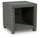 Elite Park - Square End Table - Gray Signature Design by Ashley®
