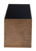 Reed - Coffee Table - Brass / Black Zuo Modern