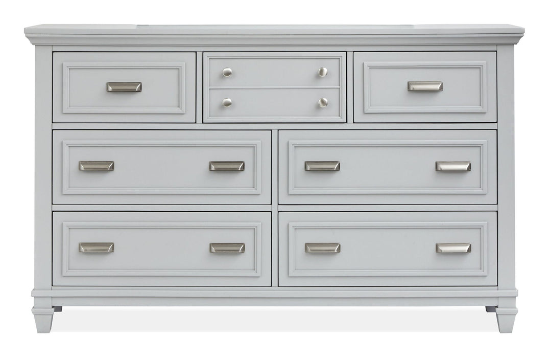 Charleston - Drawer Dresser With Landscape Mirror Magnussen Furniture