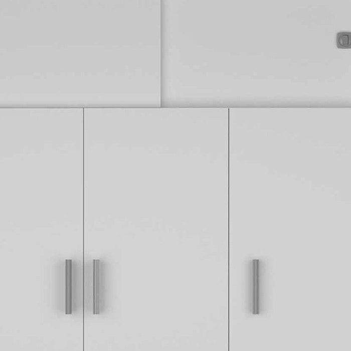 47" Two Drawer Combo Dresser - White