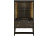 Fenwick - Bar Cabinet - Dark Brown Universal Furniture