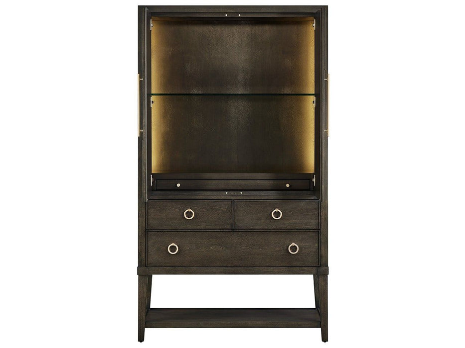 Fenwick - Bar Cabinet - Dark Brown Universal Furniture