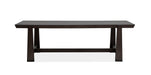 Tauren - Trestle Dining Table - Coffee Bean Magnussen Furniture