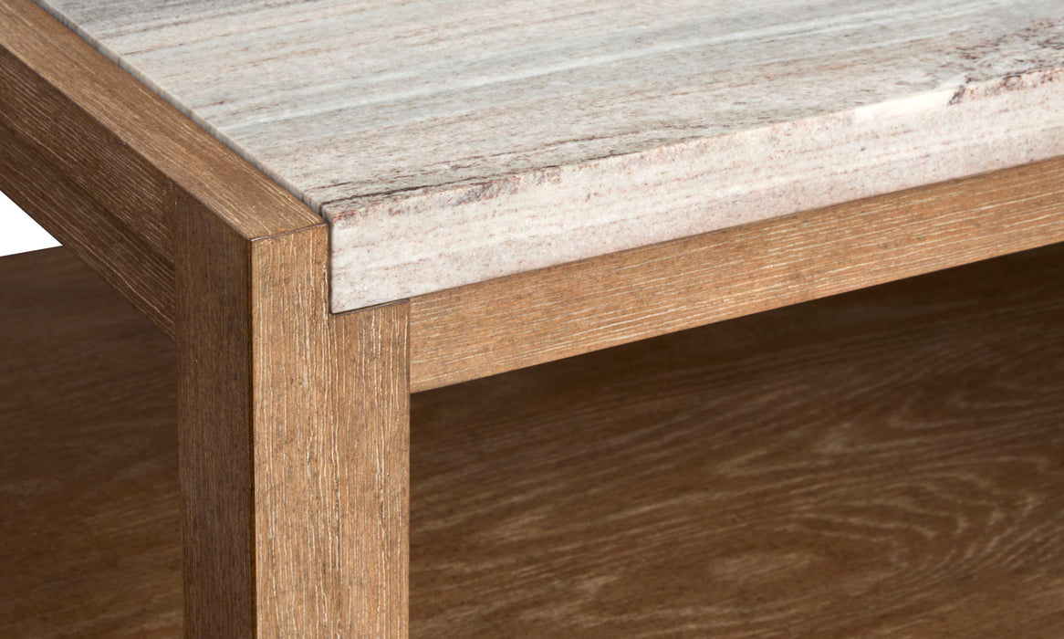 Plum Creek - Rectangular Cocktail Table With Casters Magnussen Furniture