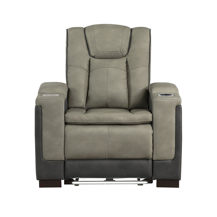 Bruno - Power Recliner Chair With LED Lighting Matrix Furniture Group