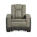 Bruno - Power Recliner Chair With LED Lighting Matrix Furniture Group