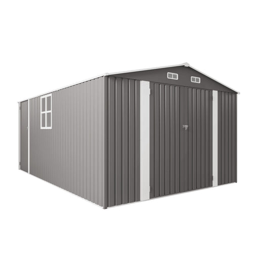 Outdoor Storage Shed With Lockable Doors Daily Nest