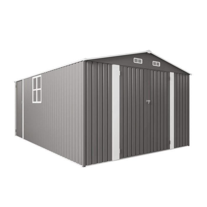 Outdoor Storage Shed With Lockable Doors Daily Nest