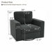 360 Degree Rotation Single Sofa Chair For Living Room Home Essentials