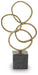 Wellcott - Sculpture - Gold Finish / Black Signature Design by Ashley®