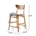Retro Modern Counter Height Chair Set With Cushioned Seats Noble House