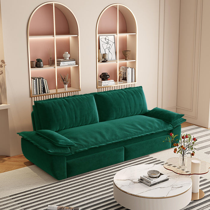Queen Pull Out Bed, 3 In 1 Convertible Sleeper Sofa Home Essentials