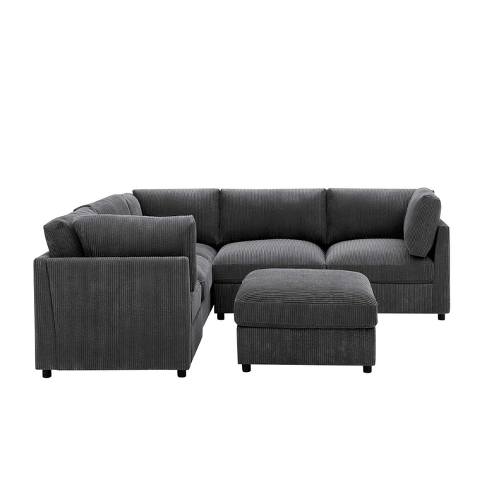 Modular Sectional With Custom Configuration Home Essentials