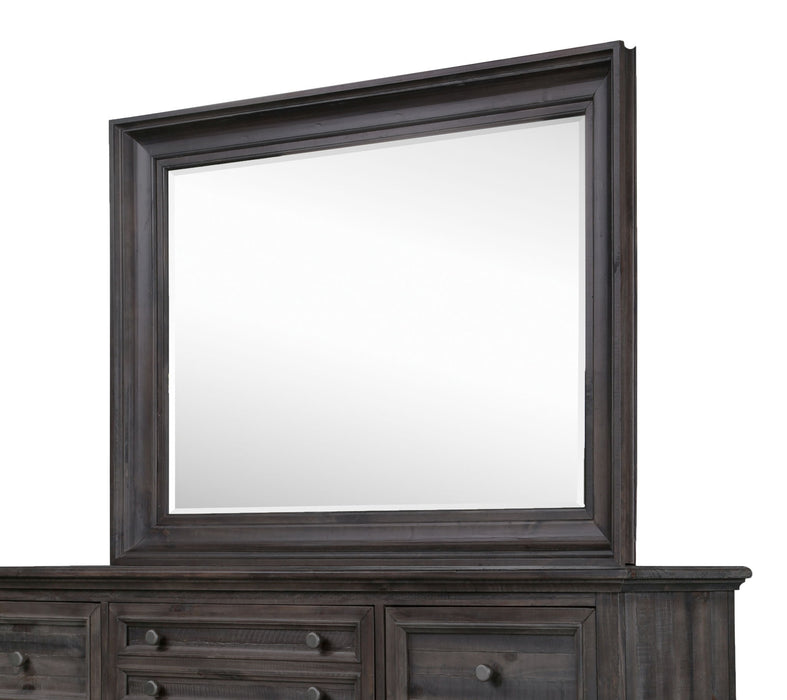 Calistoga - Mirror In Weathered Charcoal - Weathered Charcoal Magnussen Furniture