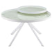 Shayne - Round Top Coffee Table With 2 Tier Design Furniture Max
