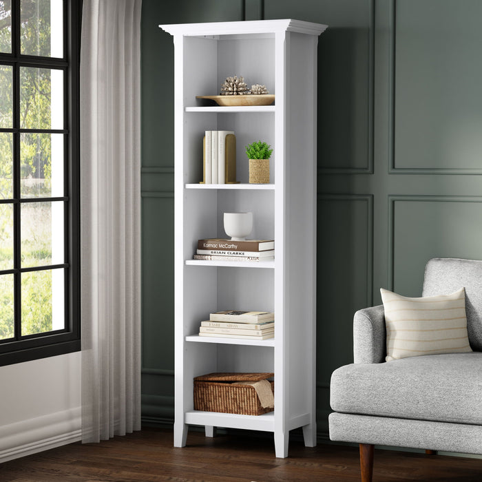 Amherst - 5 Shelf Bookcase, Handcrafted Simpli-Home