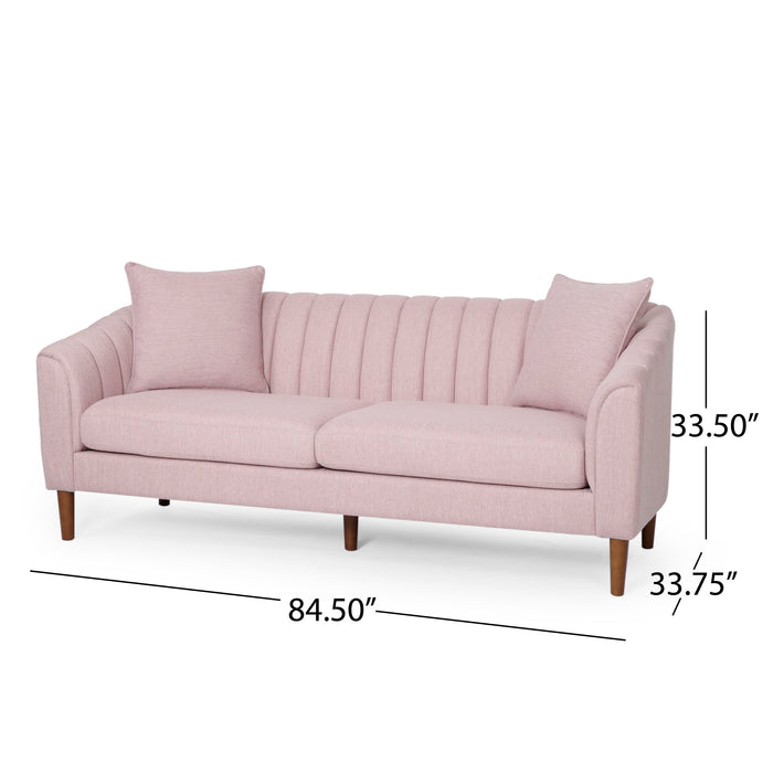3 - Seater Sofa - Blush