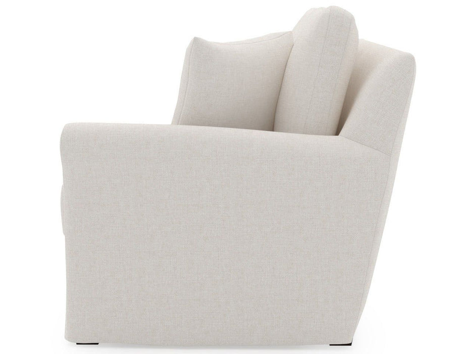 Clermont - Slipcover Loveseat RAF, Special Order - White