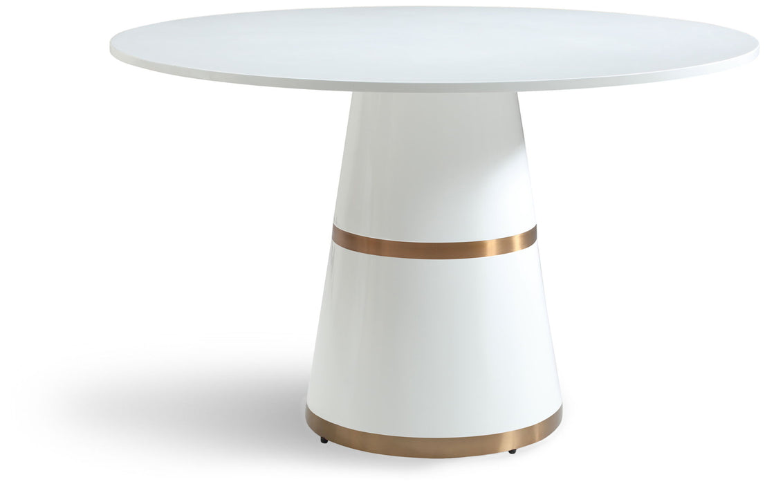 Hans - Dining Table - White Meridian Furniture