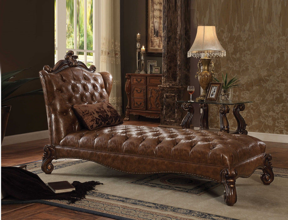 Wood Chaise Pillow - Light Brown